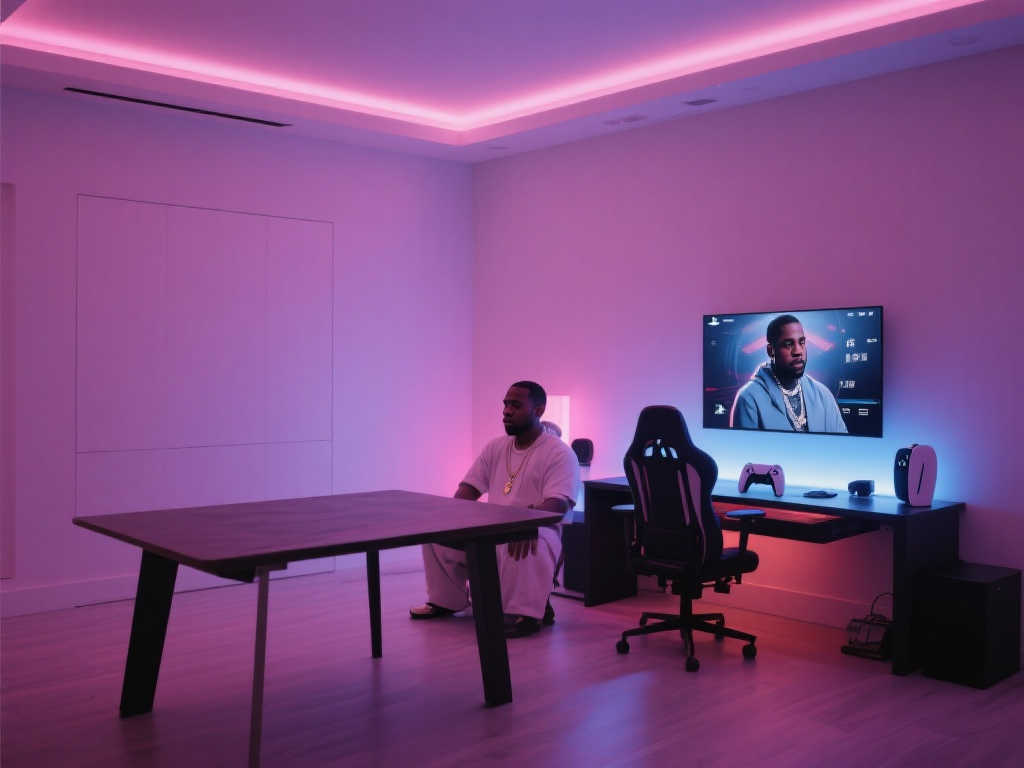 侃爷晒PS5游戏室遭网友调侃:连桌子都不配,过于简陋! 侃爷晒PS5游戏室遭网友调侃:连桌子都不配,过于简陋!